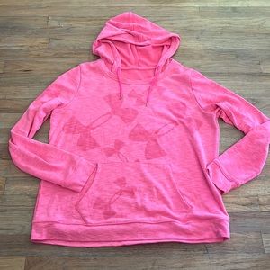 Under Armour hot pink hoodie